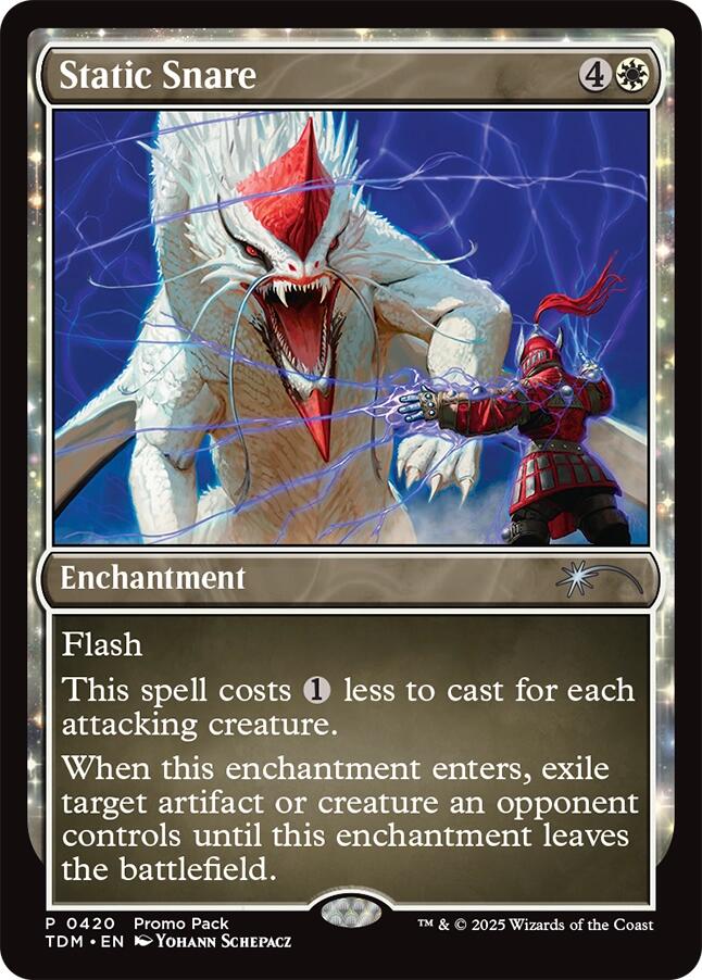 Static Snare [Tarkir: Dragonstorm Promos] | Cracking-Singles