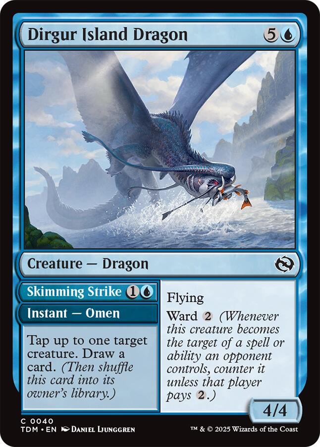 Dirgur Island Dragon [Tarkir: Dragonstorm] | Cracking-Singles
