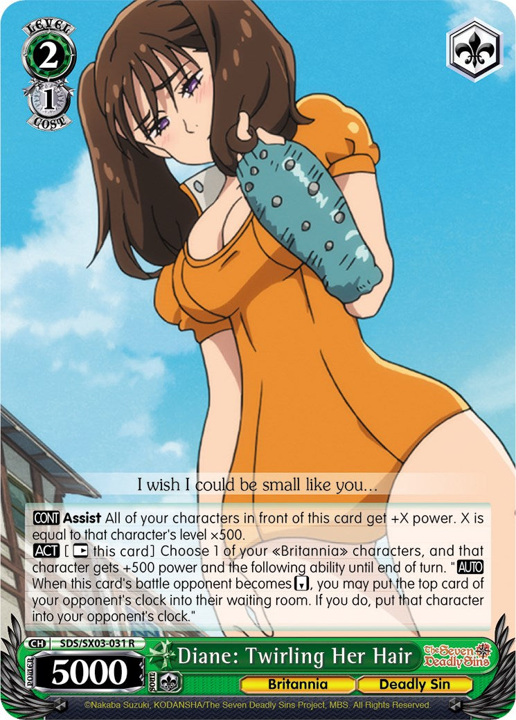 Diane: Twirling Her Hair (SDS/SX03-031 R) [The Seven Deadly Sins] | Cracking-Singles