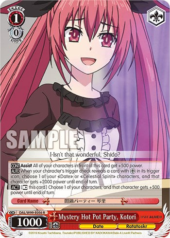 Mystery Hot Pot Party, Kotori [Date A Live Vol.2] | Cracking-Singles