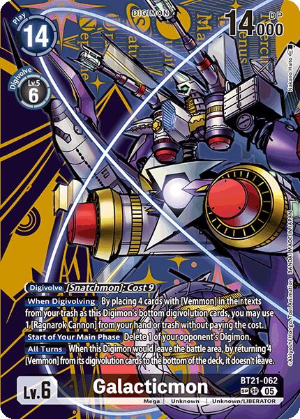 Galacticmon [BT21-062] (SP) [World Convergence] | Cracking-Singles
