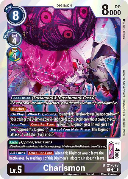 Charismon [BT21-073] [World Convergence] | Cracking-Singles