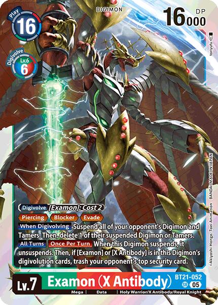 Examon (X Antibody) [BT21-052] [World Convergence] | Cracking-Singles