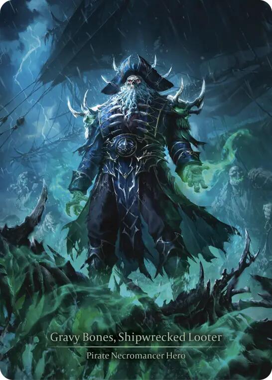 Gravy Bones, Shipwrecked Looter (Marvel) [SEA043] (High Seas)  Cold Foil | Cracking-Singles