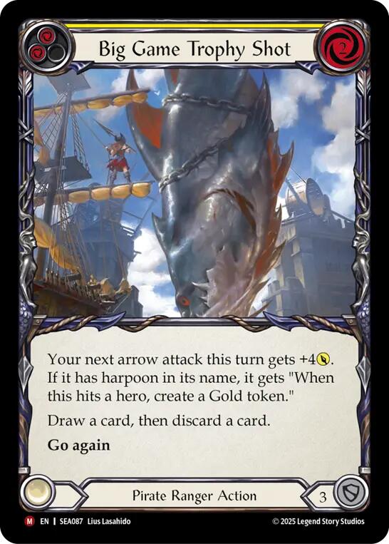 Big Game Trophy Shot [SEA087] (High Seas)  Rainbow Foil | Cracking-Singles