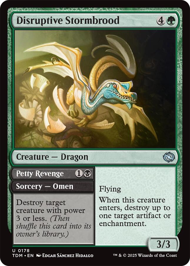 Disruptive Stormbrood [Tarkir: Dragonstorm] | Cracking-Singles