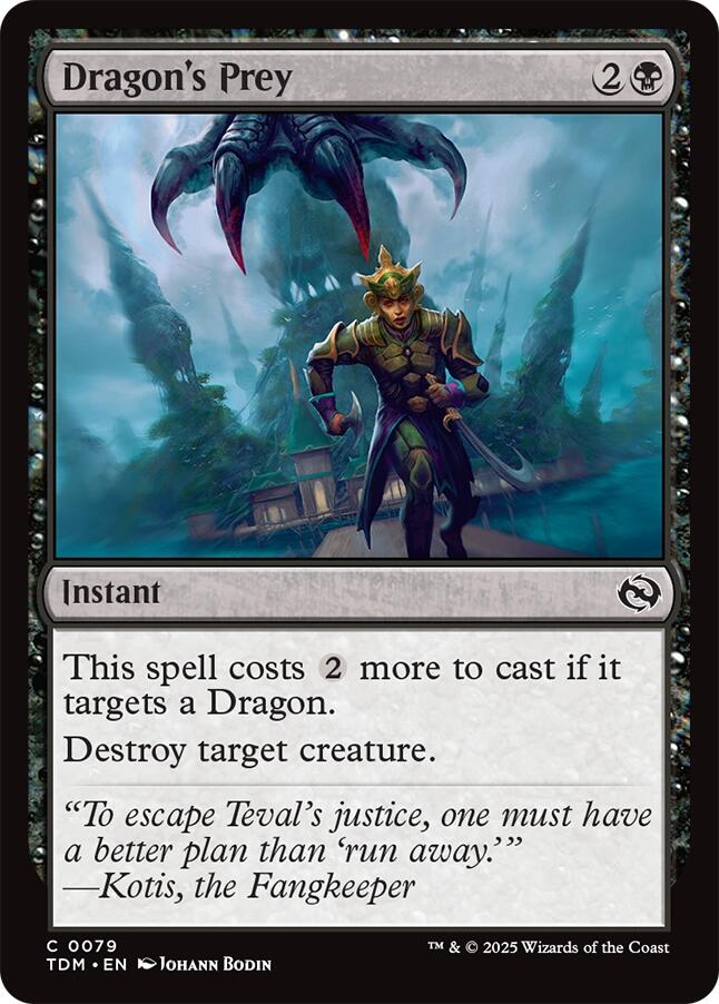 Dragon's Prey [Tarkir: Dragonstorm] | Cracking-Singles