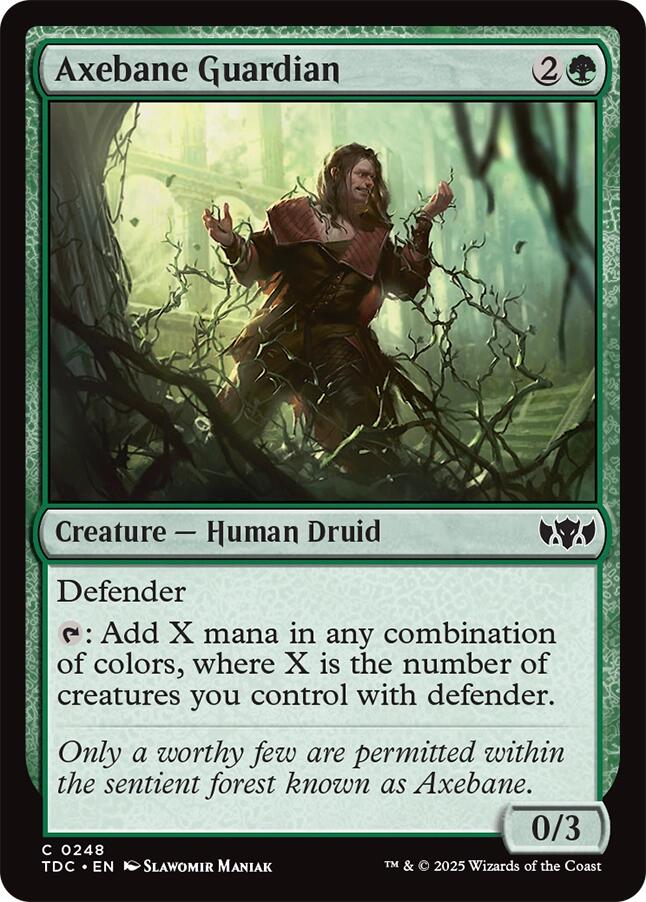 Axebane Guardian [Tarkir: Dragonstorm Commander] | Cracking-Singles