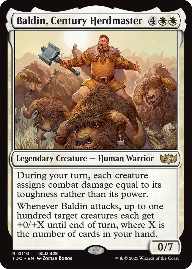 Baldin, Century Herdmaster [Tarkir: Dragonstorm Commander] | Cracking-Singles