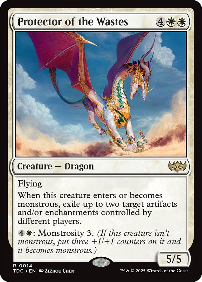 Protector of the Wastes [Tarkir: Dragonstorm Commander] | Cracking-Singles