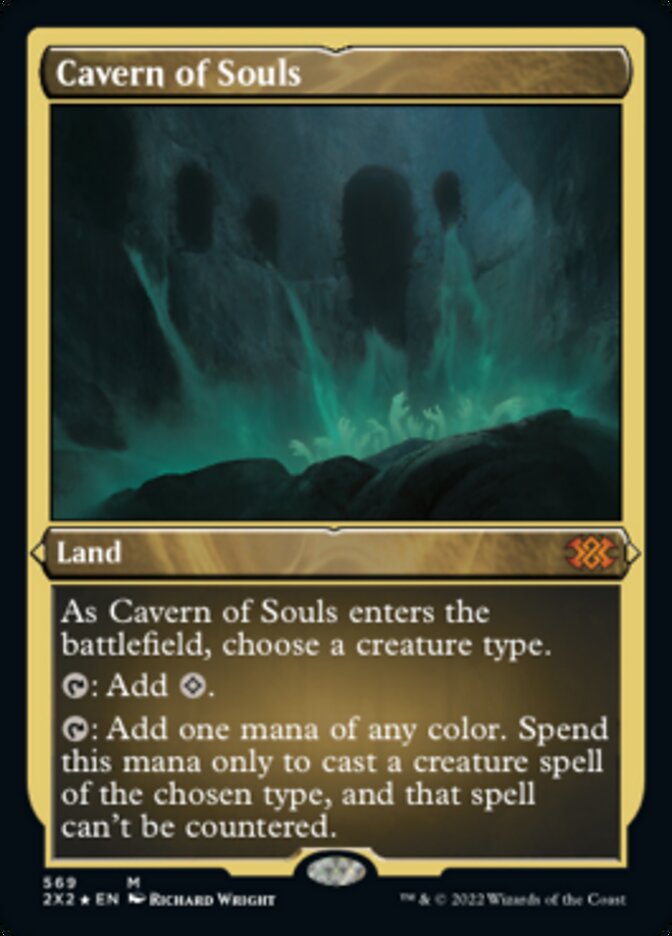 Cavern of Souls (Foil Etched) [Double Masters 2022] | Cracking-Singles