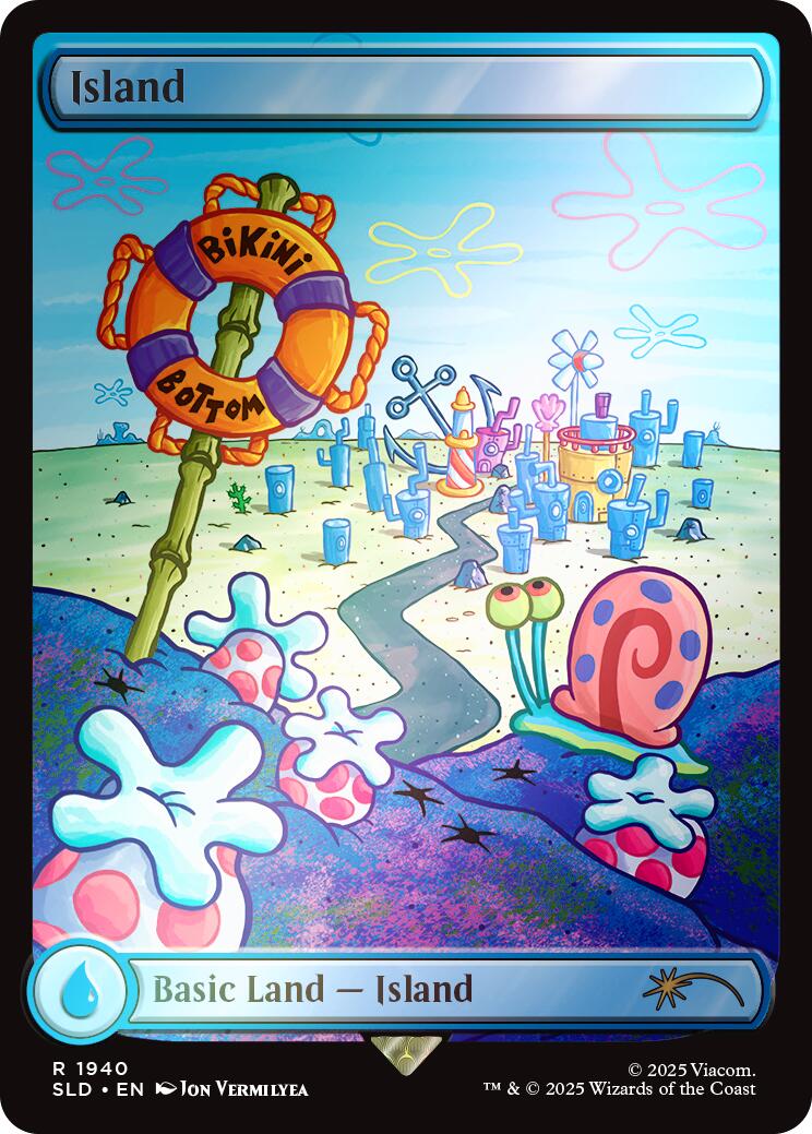 Island (1940) (Rainbow Foil) [Secret Lair Drop Series] | Cracking-Singles