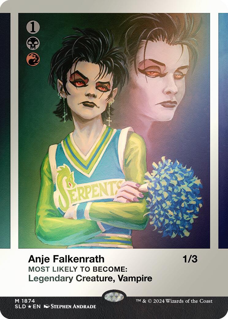 Anje Falkenrath (Rainbow Foil) [Secret Lair Drop Series] | Cracking-Singles