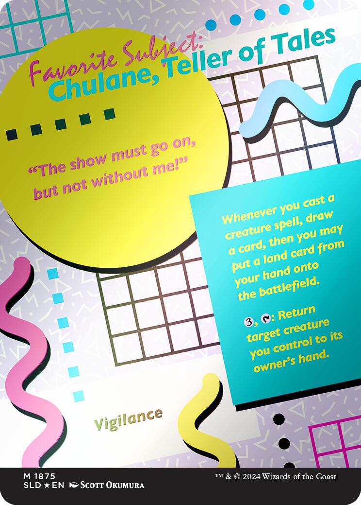 Chulane, Teller of Tales (Rainbow Foil) [Secret Lair Drop Series] | Cracking-Singles