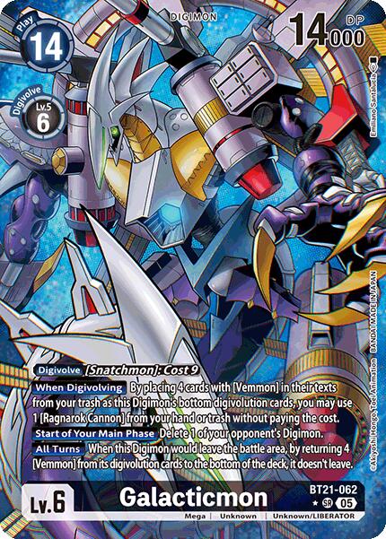 Galacticmon [BT21-062] (Alternate Art) [World Convergence] | Cracking-Singles