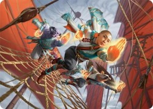 Aligned Heart Art Card (52/54) [Tarkir: Dragonstorm Art Series] | Cracking-Singles