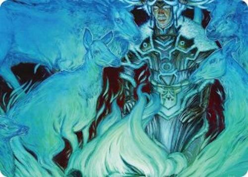 Unending Whisper Art Card (9/54) [Tarkir: Dragonstorm Art Series] | Cracking-Singles