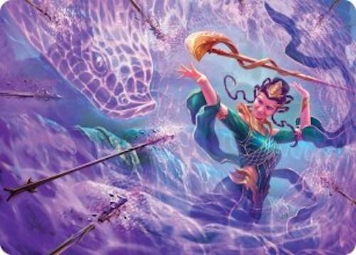 Snakeskin Veil Art Card (19/54) [Tarkir: Dragonstorm Art Series] | Cracking-Singles