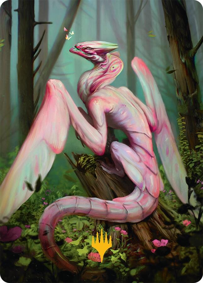 Bloomvine Regent Art Card (46/54) (Gold-Stamped) [Tarkir: Dragonstorm Art Series] | Cracking-Singles