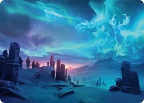 Auroral Procession Art Card (20/54) [Tarkir: Dragonstorm Art Series] | Cracking-Singles