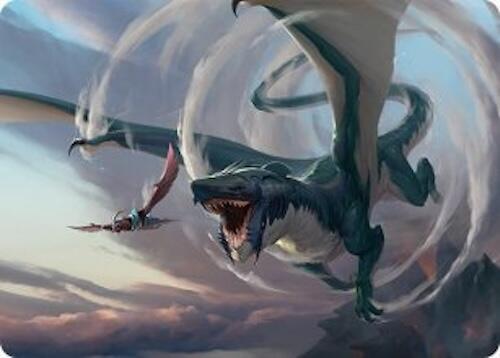 Whirlwing Stormbrood Art Card (27/54) [Tarkir: Dragonstorm Art Series] | Cracking-Singles