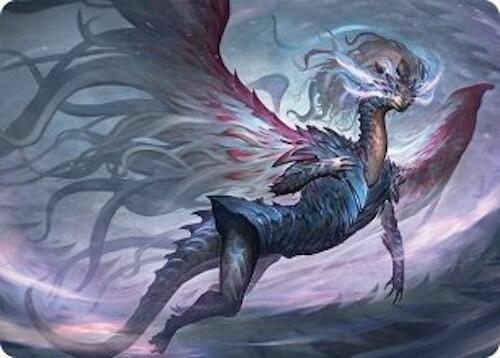 Shiko, Paragon of the Way Art Card (37/54) [Tarkir: Dragonstorm Art Series] | Cracking-Singles