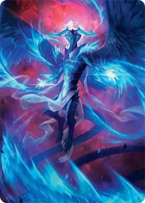Ugin, Eye of the Storms Art Card (48/54) [Tarkir: Dragonstorm Art Series] | Cracking-Singles