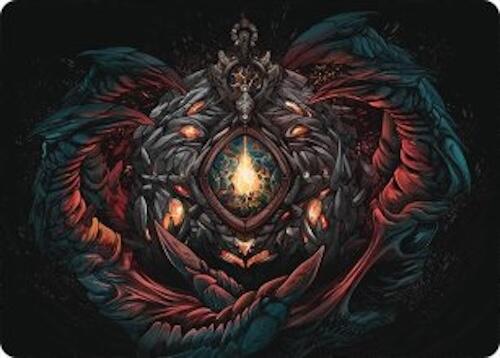 Mox Jasper Art Card (41/54) [Tarkir: Dragonstorm Art Series] | Cracking-Singles
