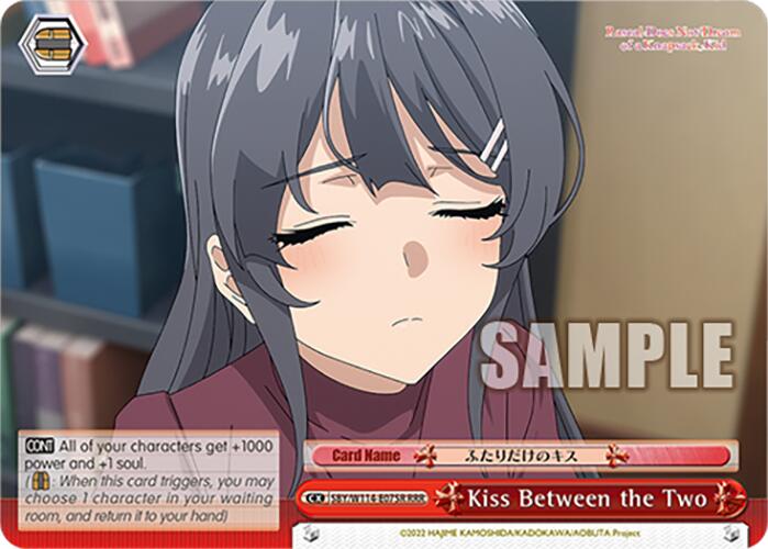 Kiss Between the Two (SBY/W114-E075R RRR) [Rascal Does Not Dream Series] | Cracking-Singles
