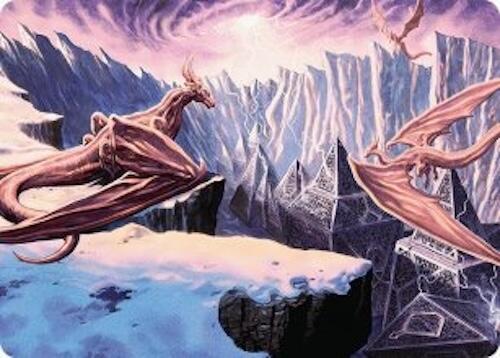 Maelstrom of the Spirit Dragon (42/54) [Tarkir: Dragonstorm Art Series] | Cracking-Singles