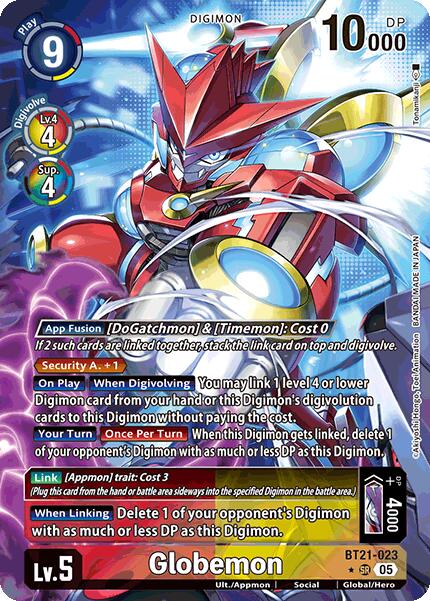Globemon [BT21-023] (Alternate Art) [World Convergence] | Cracking-Singles