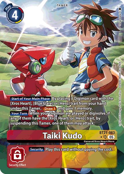 Taiki Kudo [BT21-083] (Alternate Art) [World Convergence] | Cracking-Singles