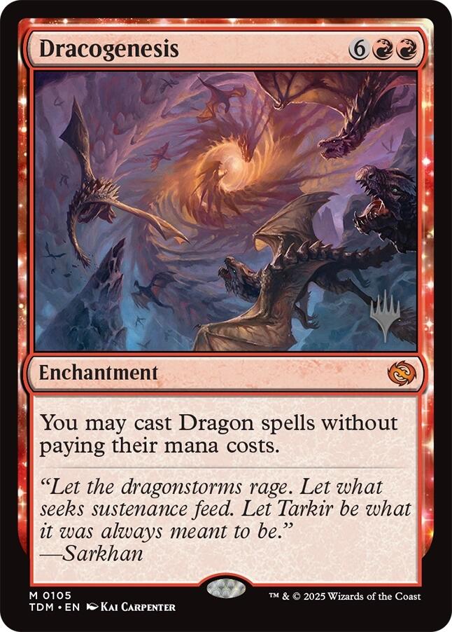 Dracogenesis [Tarkir: Dragonstorm Promos] | Cracking-Singles