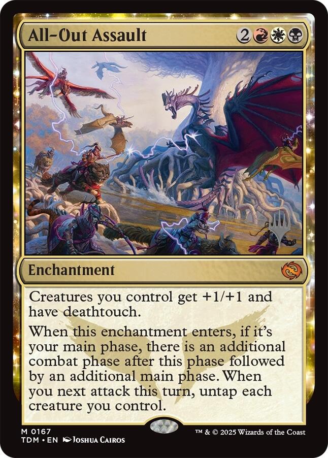 All-Out Assault [Tarkir: Dragonstorm Promos] | Cracking-Singles