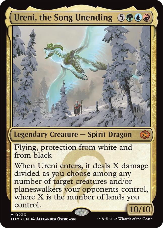 Ureni, the Song Unending [Tarkir: Dragonstorm Promos] | Cracking-Singles