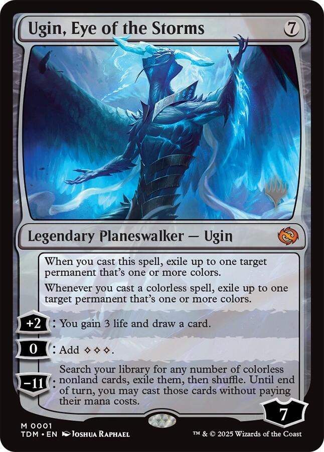 Ugin, Eye of the Storms [Tarkir: Dragonstorm Promos] | Cracking-Singles