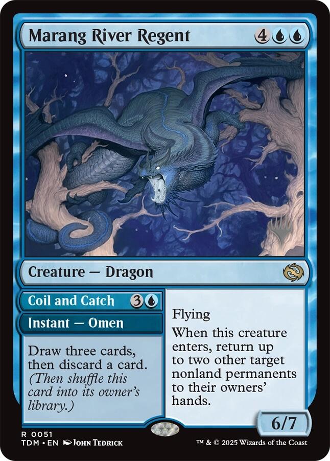 Marang River Regent [Tarkir: Dragonstorm Promos] | Cracking-Singles