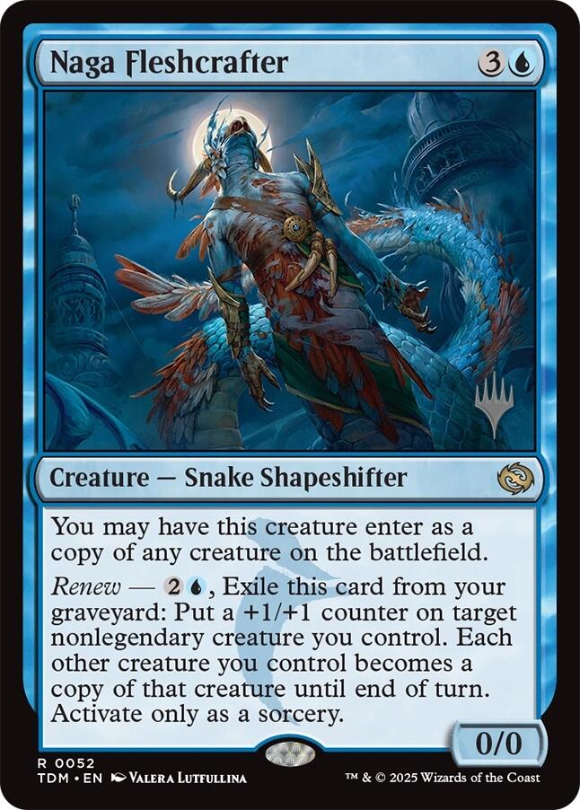 Naga Fleshcrafter [Tarkir: Dragonstorm Promos] | Cracking-Singles