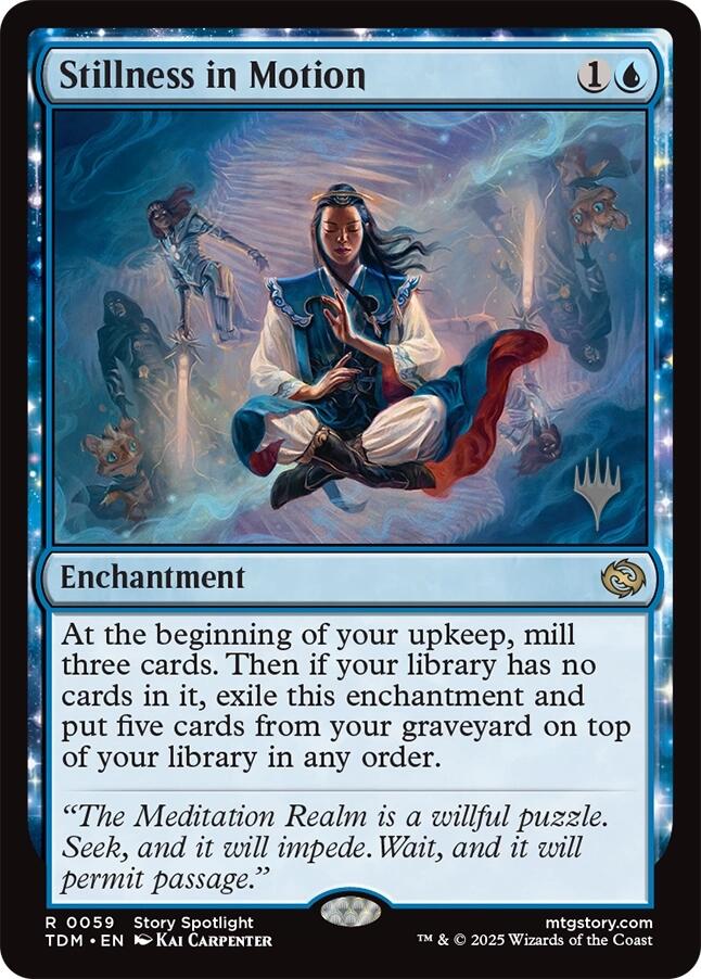 Stillness in Motion [Tarkir: Dragonstorm Promos] | Cracking-Singles