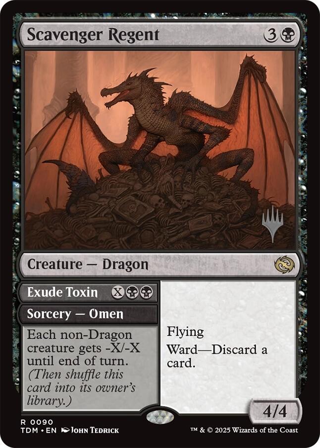 Scavenger Regent [Tarkir: Dragonstorm Promos] | Cracking-Singles