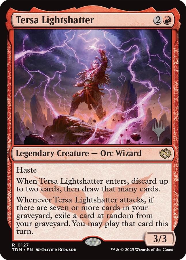 Tersa Lightshatter [Tarkir: Dragonstorm Promos] | Cracking-Singles