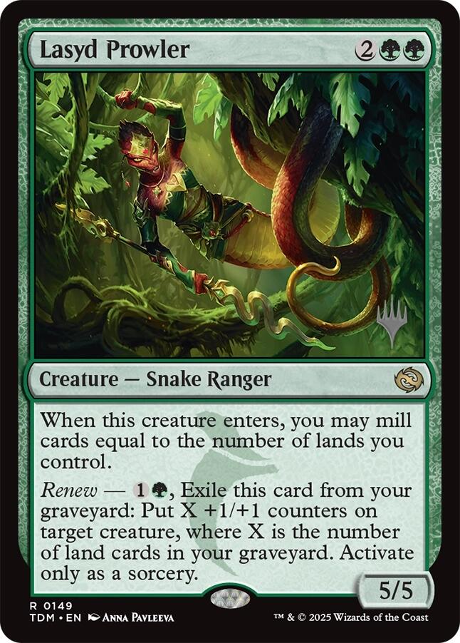 Lasyd Prowler [Tarkir: Dragonstorm Promos] | Cracking-Singles