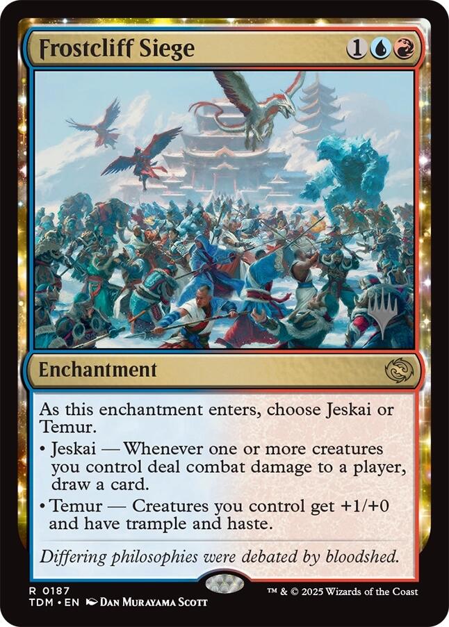 Frostcliff Siege [Tarkir: Dragonstorm Promos] | Cracking-Singles