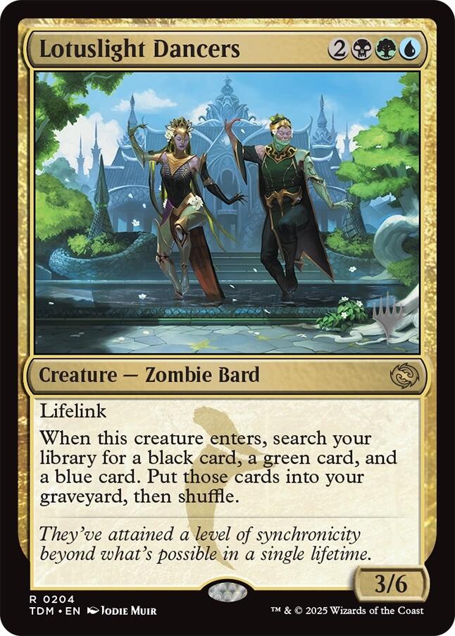 Lotuslight Dancers [Tarkir: Dragonstorm Promos] | Cracking-Singles