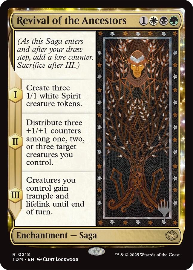 Revival of the Ancestors [Tarkir: Dragonstorm Promos] | Cracking-Singles