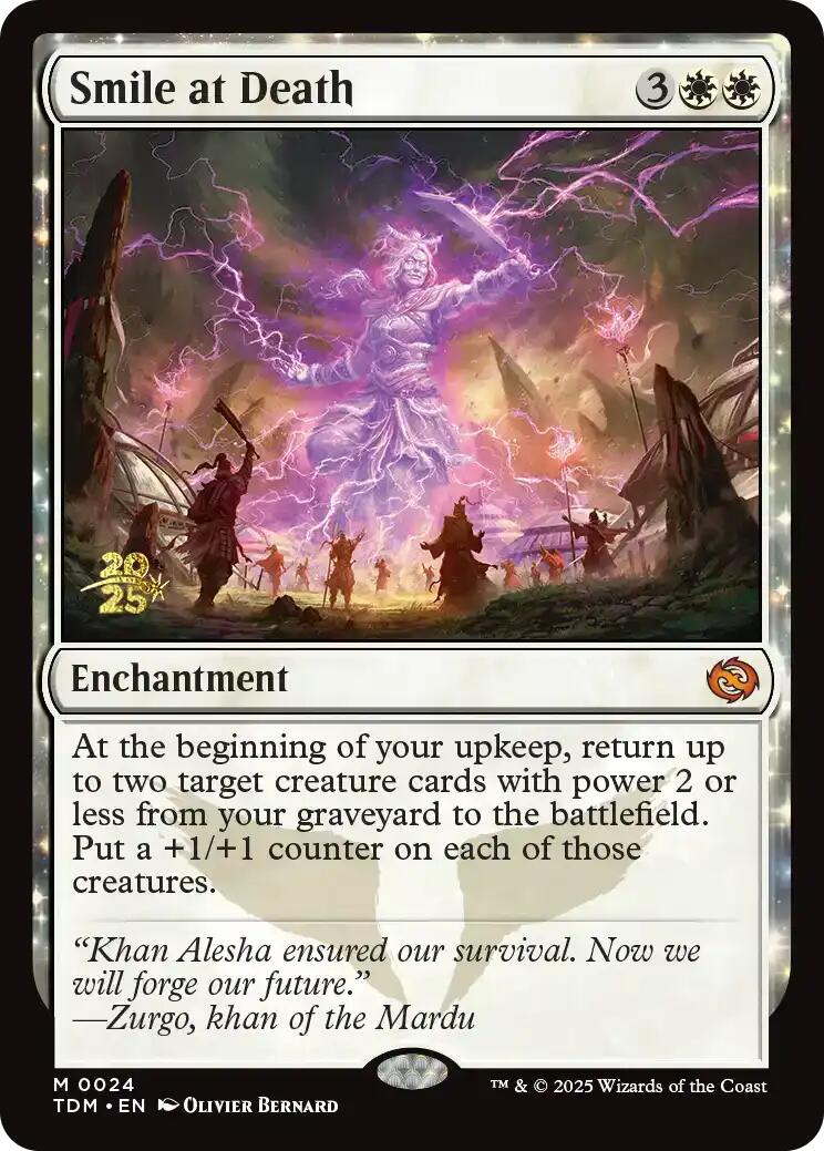 Smile at Death [Tarkir: Dragonstorm Prerelease Promos] | Cracking-Singles