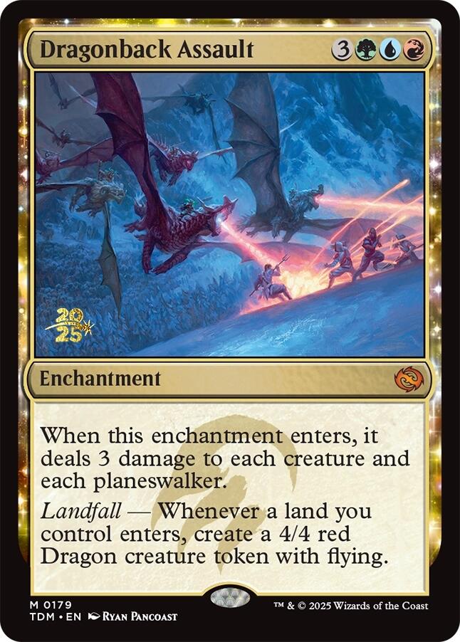 Dragonback Assault [Tarkir: Dragonstorm Prerelease Promos] | Cracking-Singles