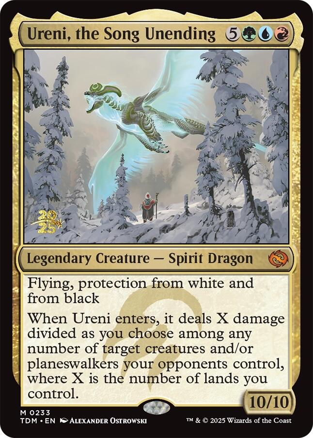 Ureni, the Song Unending [Tarkir: Dragonstorm Prerelease Promos] | Cracking-Singles