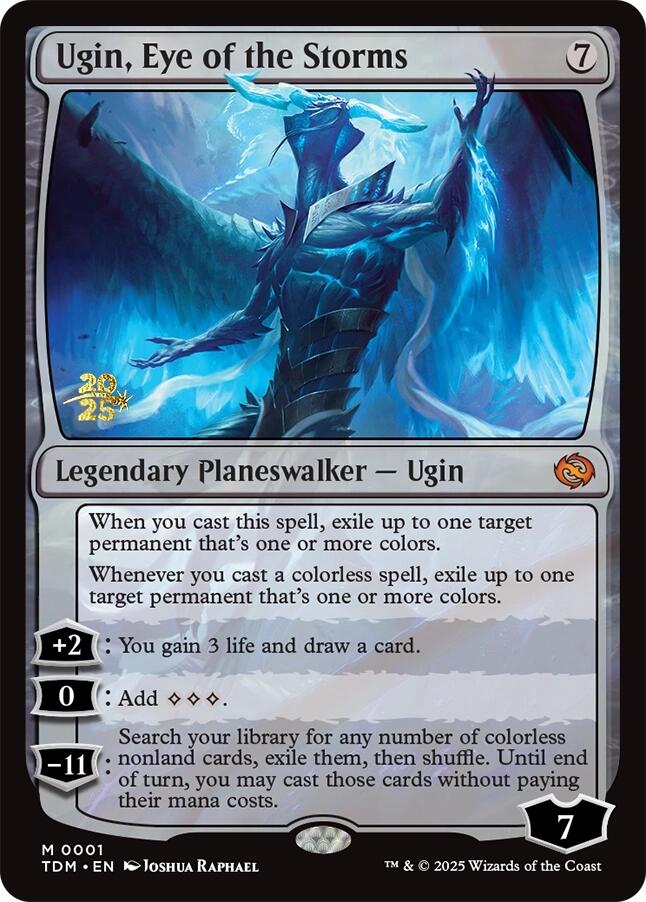 Ugin, Eye of the Storms [Tarkir: Dragonstorm Prerelease Promos] | Cracking-Singles