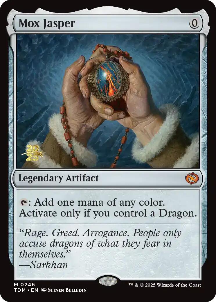 Mox Jasper [Tarkir: Dragonstorm Prerelease Promos] | Cracking-Singles